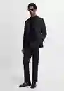 Blazer Americana Paulo Navy Talla 48 Hombre Mango