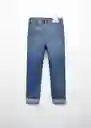 Jean Regular Tejano Medio Talla 08 Niños Mango