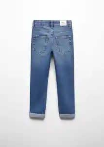 Jean Regular Tejano Medio Talla 08 Niños Mango