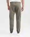Pantalón Elasticated Waist Verde Cocodrilo Talla 34 Chevignon