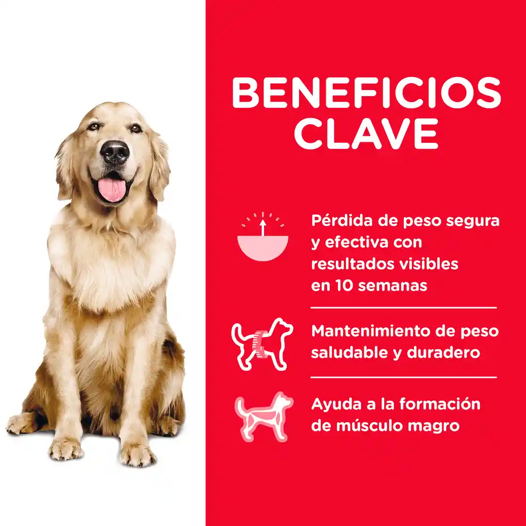 Hills Alimento Weight Saludable Control Peso Perro Adulto