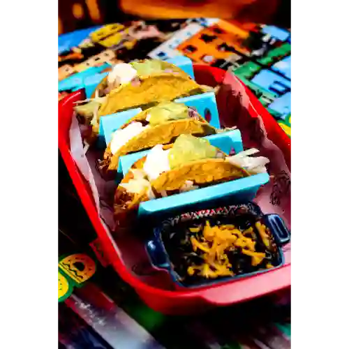 Tacos Crocantes de Carne Molida ,Birria O Carnitas