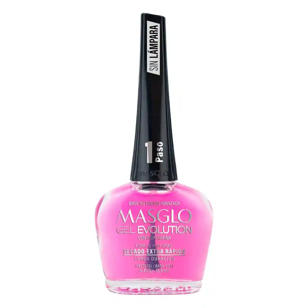 Base Masglo Uñas Gel Evolution Biokeratina (13.5 Ml)