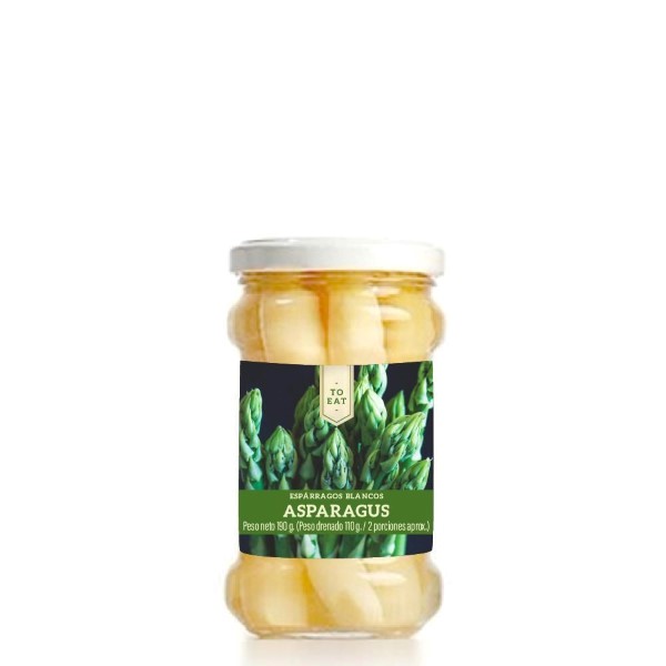 To Eat Espárragos Blancos Pequeño 190 g