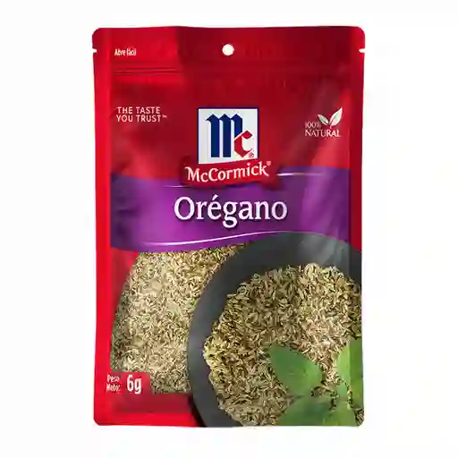 Mccormick Orégano 100% Natural