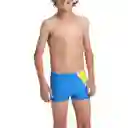 Pantaloneta de Baño Aquashort Punch Palm Junior Masculino Azul-12