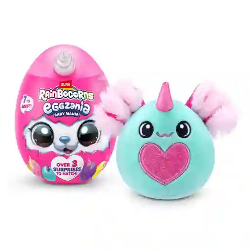 Peluche Sorpresa Eggzania Baby Mania Con 5 Sorpresas