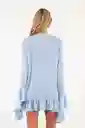 Camisa Aurea Azul Talla 00 XS