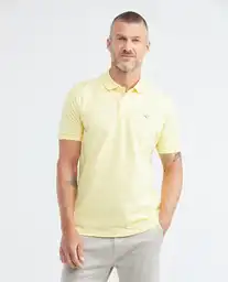 Camiseta Polo Amarillo Sol Claro Talla M 1111132027038 Chevignon