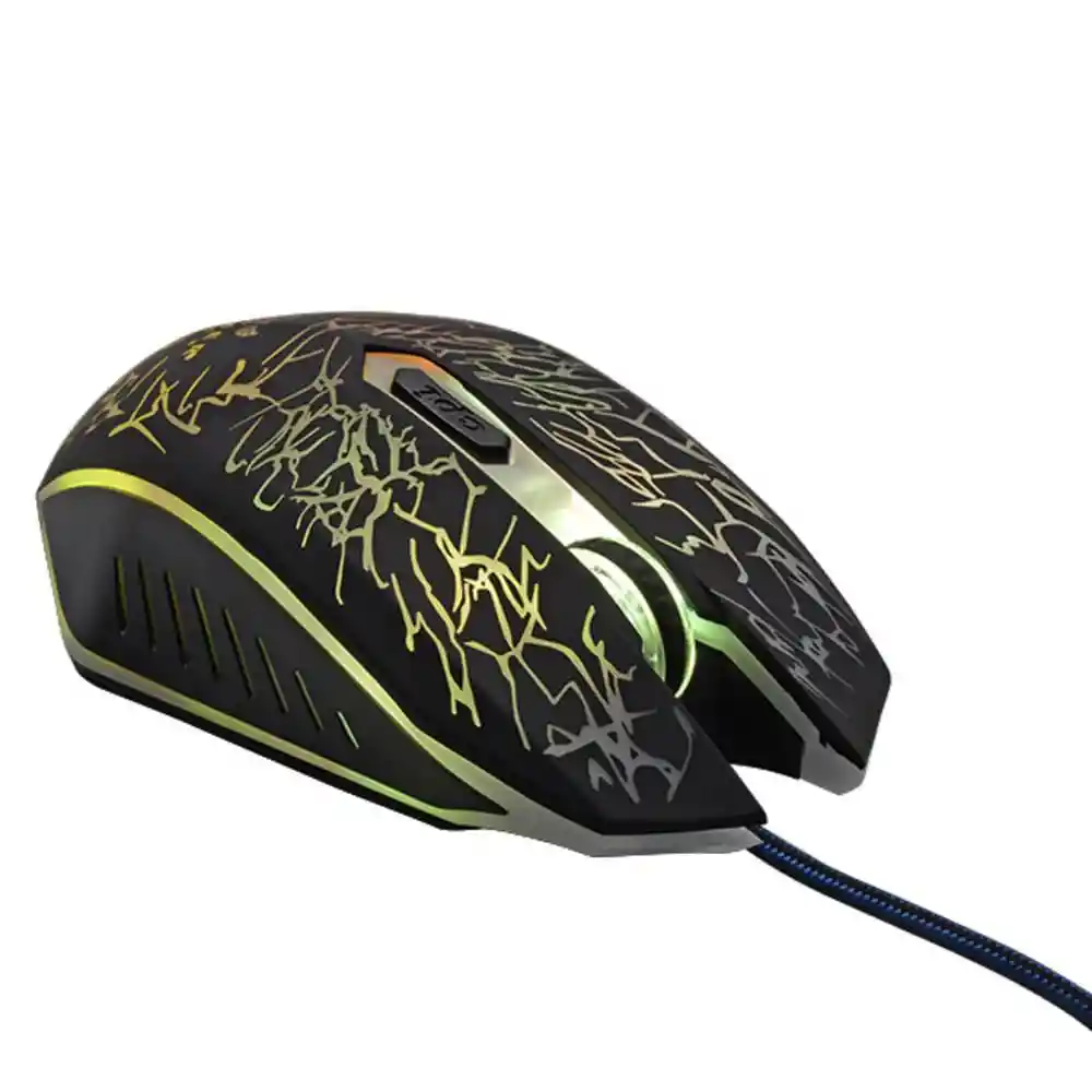 Gamer Tech Mouse Multicolor USB 6 Botones