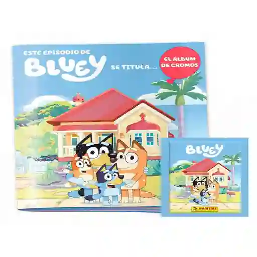 Album Retail Bluey 2024 Panini Album Retail Bluey 2024