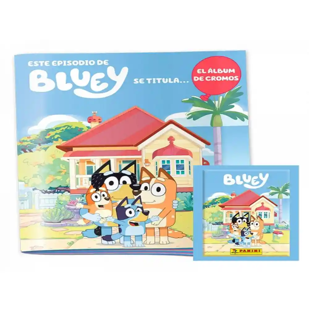 Album Retail Bluey 2024 Panini Album Retail Bluey 2024