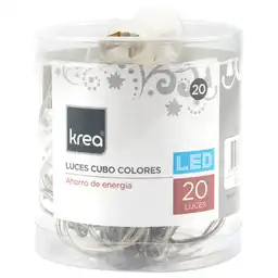 Luces X 20 Cubos Colores Krea