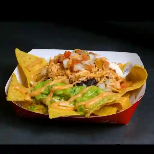 Nachos medianos chili cheddar