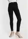 Pantalón Jean Soho Tejano Negro Talla 34 Mujer Mango