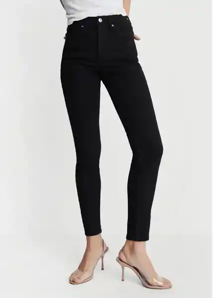 Pantalón Jean Soho Tejano Negro Talla 34 Mujer Mango