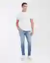 Jean Súper Slim Fit Rider Azul Francés Medio T 32/32 Chevignon