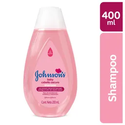 Shampoo Bebé JOHNSON'S Cabello Oscuro 400 ML