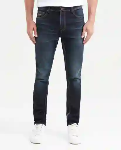 Jean Straight Fit Morrison Azul Dark Ultra 32 / 32 Chevignon