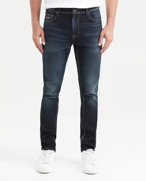 Jean Straight Fit Morrison Azul Dark Ultra 32 / 32 Chevignon