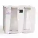 Krea Set Vasos Altos Lisos Básicos