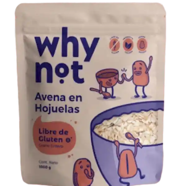 Why Not Avena en Hojuelas Sin Gluten