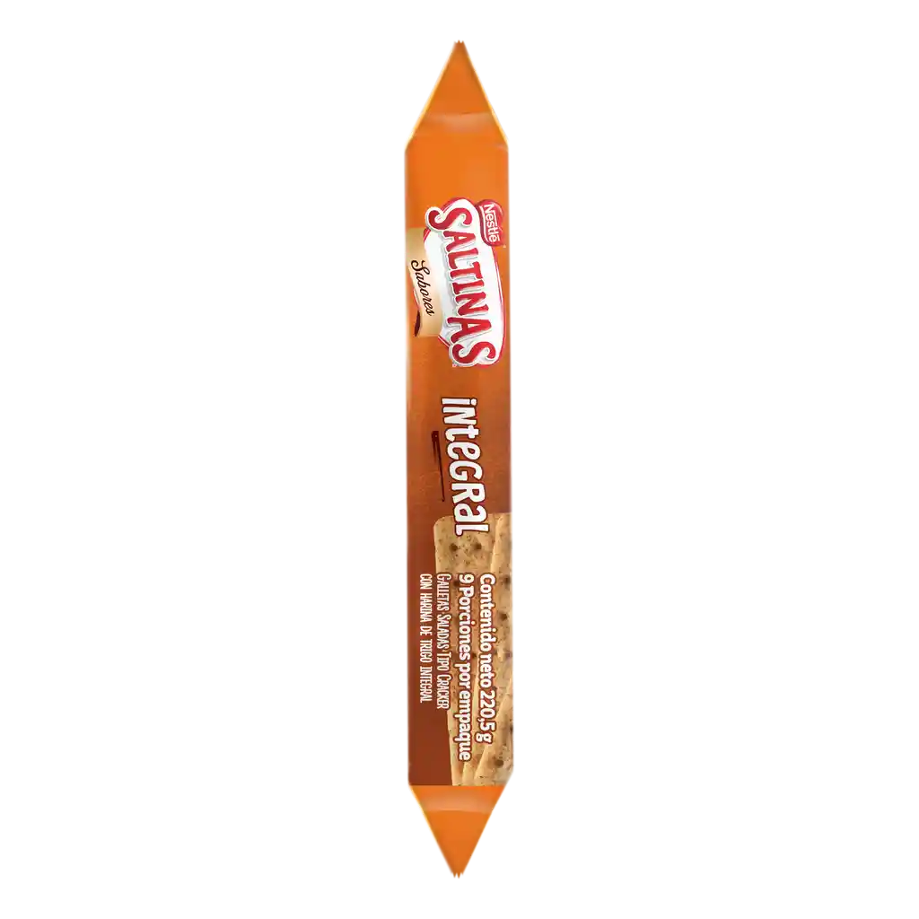 Galletas SALTINAS Integrales 9 Unds x 220,5g