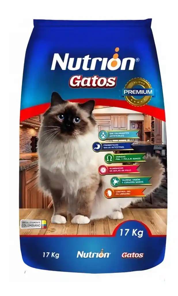 Nutrion Alimento Para Gato Adulto 8000 g