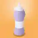 Vaso Plástico Plegable de Silicona Púrpura 600 mL Serie Miniso