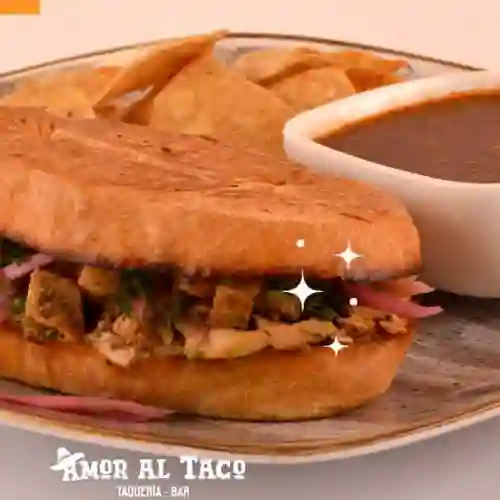 Torta de Suadero (Sobrebarriga)