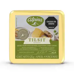 Queso Tilsit Alpina Finas Hierbas (125 Gr)