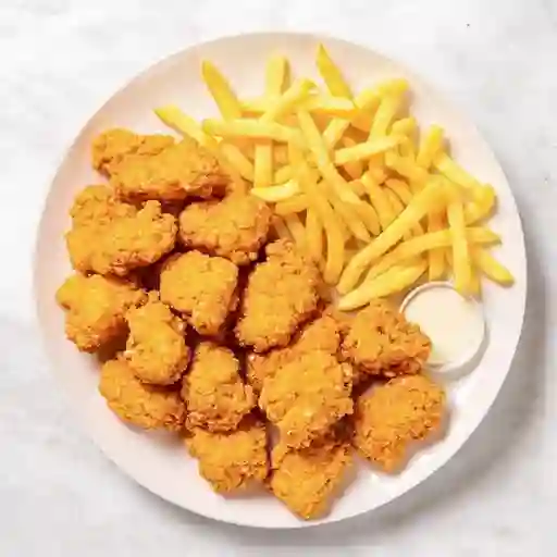 Popcorn chicken mediano