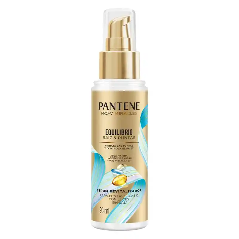 Pantene Sérum Revitalizador Cabello y Puntas Secas Raíz