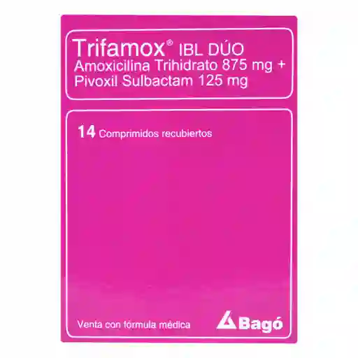 Trifamox IBL Dúo (875 mg/ 125 mg)