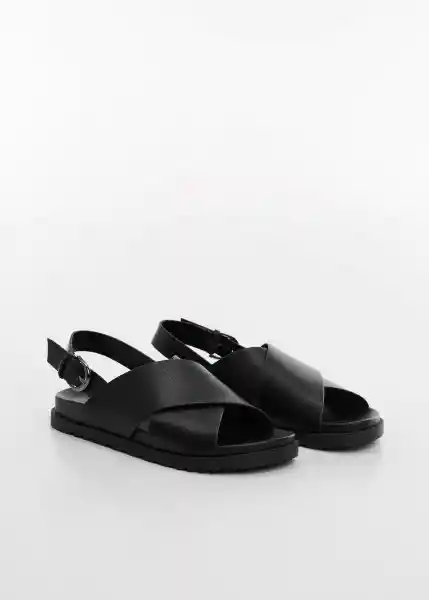 Sandalias Ane Negro Talla 35 Niñas Mango