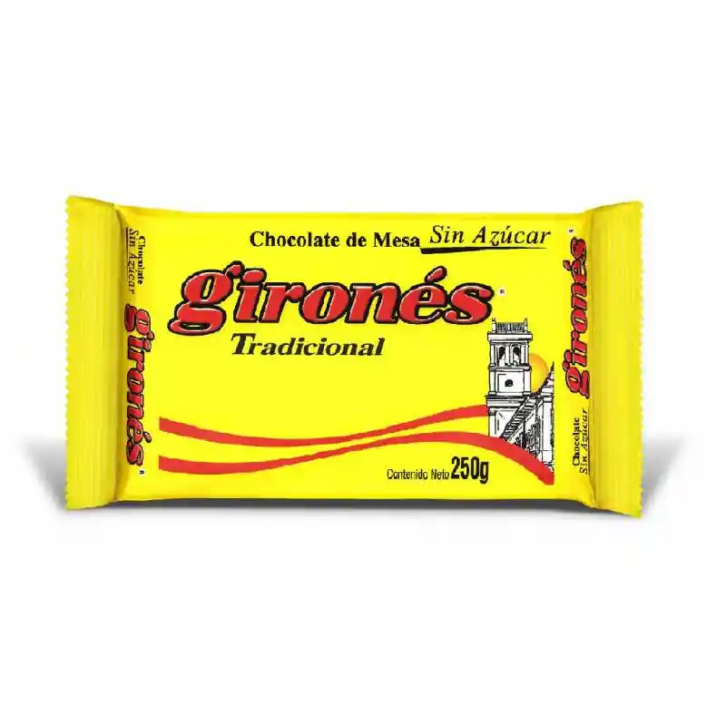 Gironés Chocolate De Mesa sin Azúcar
