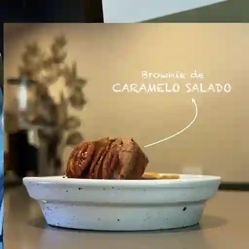 Brownie de caramelo salado
