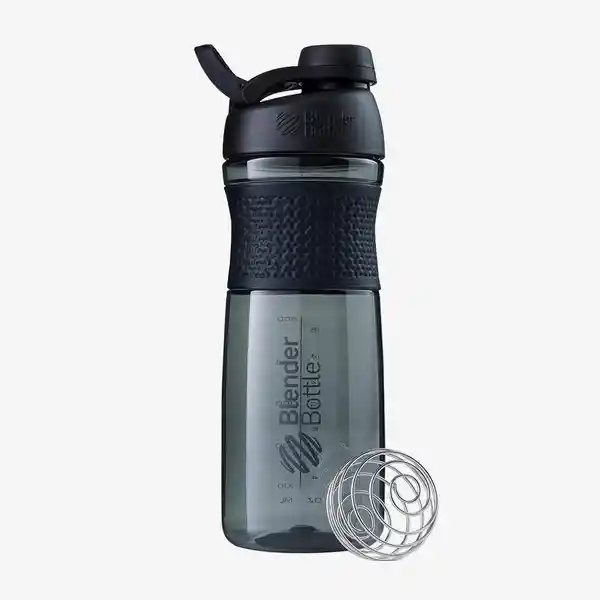 Blender Bottle Botella Shaker Sportmixer Negro 28 oz