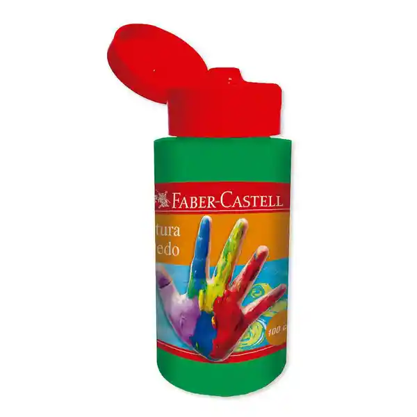   Faber Castell  Pintura De Dedo Verde Pinv 