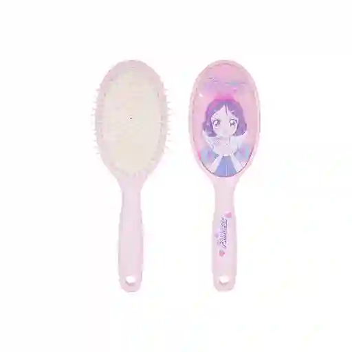 Cepillo Tipo Paleta Serie Disney Manga Princesas Miniso