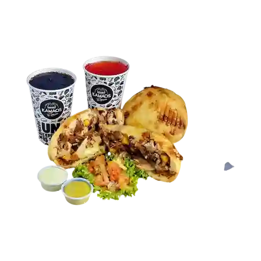 2 Combos Arepa Big Mama