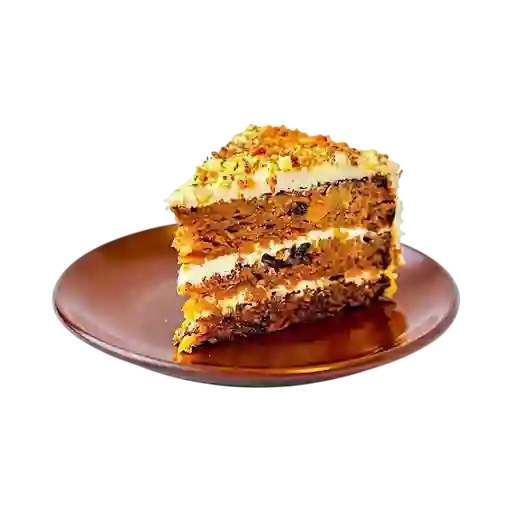 Combo cofi latte y torta zanahoria