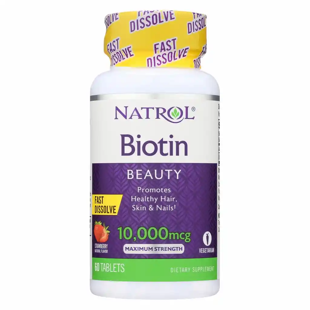 Natrol Suplemento Dietario Biotin Beauty Fast Dissolve