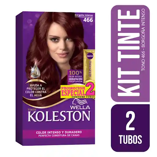 Wella Koleston Tinte Capilar 466 Borgoña Intenso 