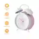 Reloj Despertador de Doble Campana Rosa Miniso