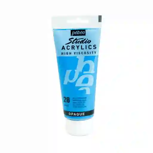 Pébéo Pintura Acrylic Studio Azul Cerúleo 100 mL