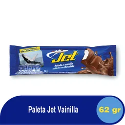 Jet Paleta Helada de Vainilla Cubierto con Chocolate