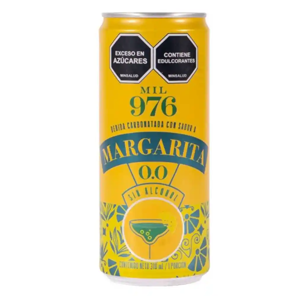 Bebida Mil 976 Carbonatada Sabor Margarita (310 Ml)