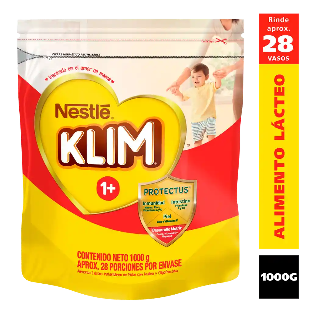 Alimento lácteo KLIM 1+ x 1000g