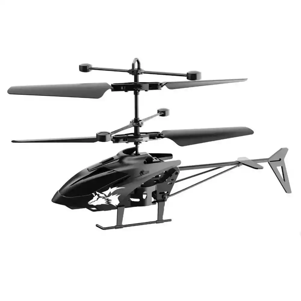 Helicóptero Control Remoto Pequeño Black Hawk Helicóptero Con Sensor de Gestos Led